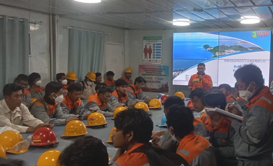 PT Weda Bay Nickel Perkuat Standar K3, Rusdianto Abd Rahman Soroti Strategi Antisipasi Bahaya Kerja di Ketinggian