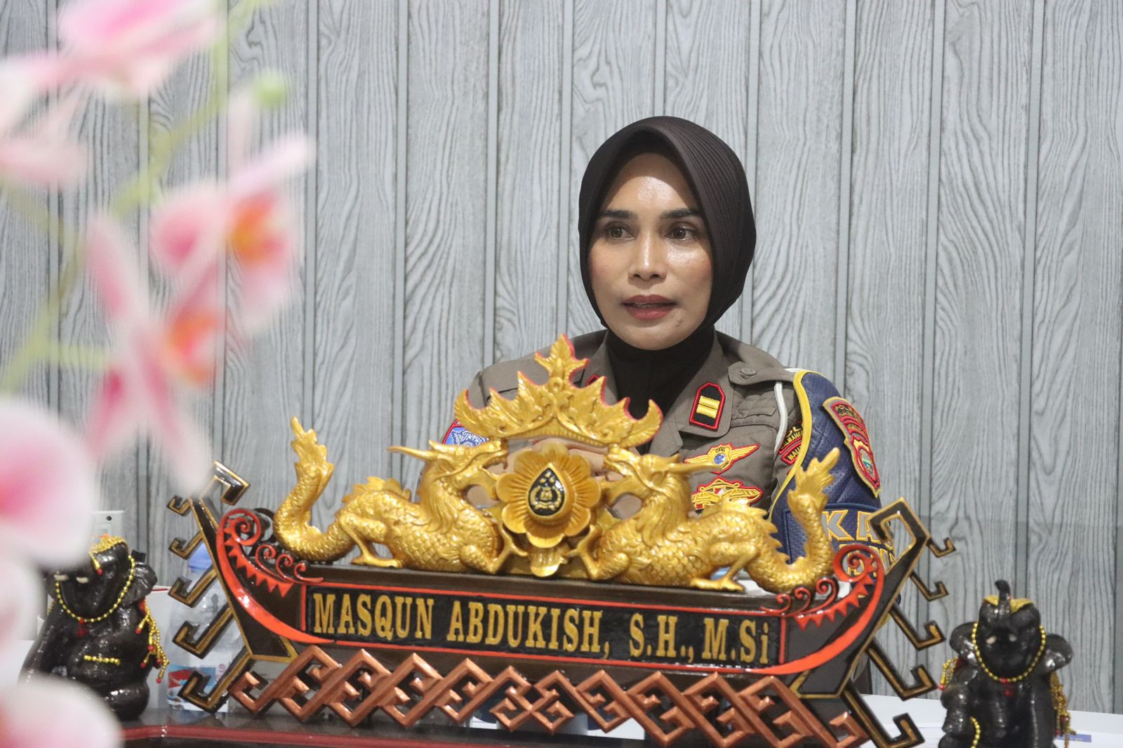 Kasat Lantas Polres Halteng Imbau Warga Utamakan Keselamatan Berkendara