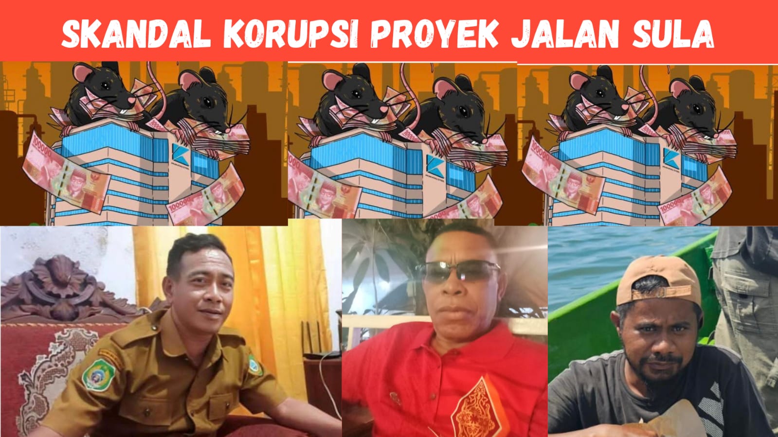 Skandal Dugaan Korupsi Proyek Jalan di Sula, Polda Malut Didesak Periksa Plt Kadis PUPR dan Kontraktor