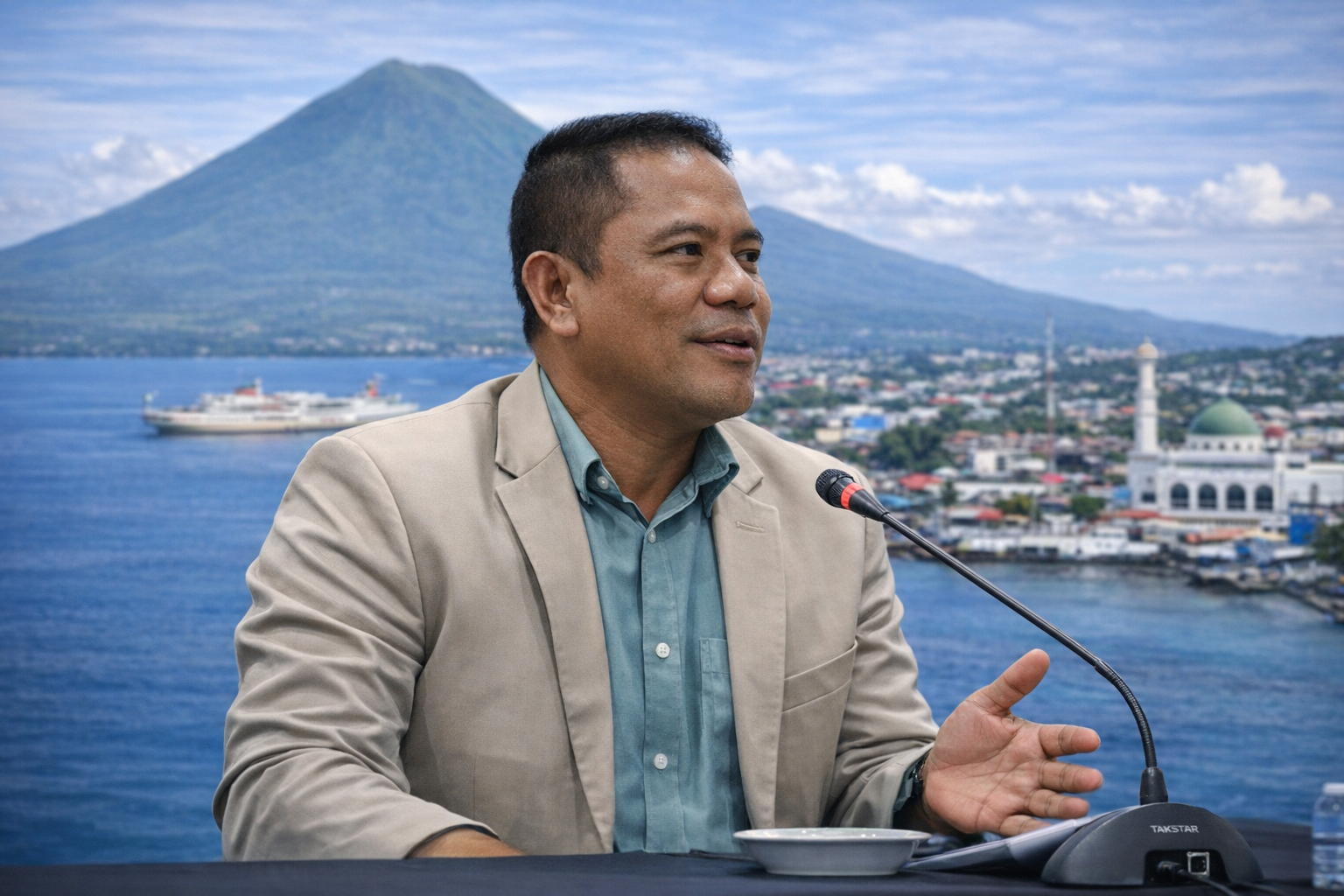 Rizal Marsaoly, Inisiator Pembangunan Kota Pulau