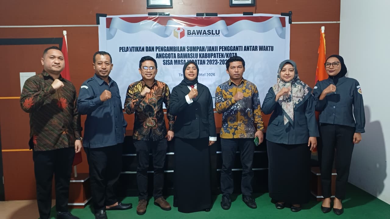 Resmi Menjabat, Putri Nurdiana Isi Kursi PAW Bawaslu Kota Ternate