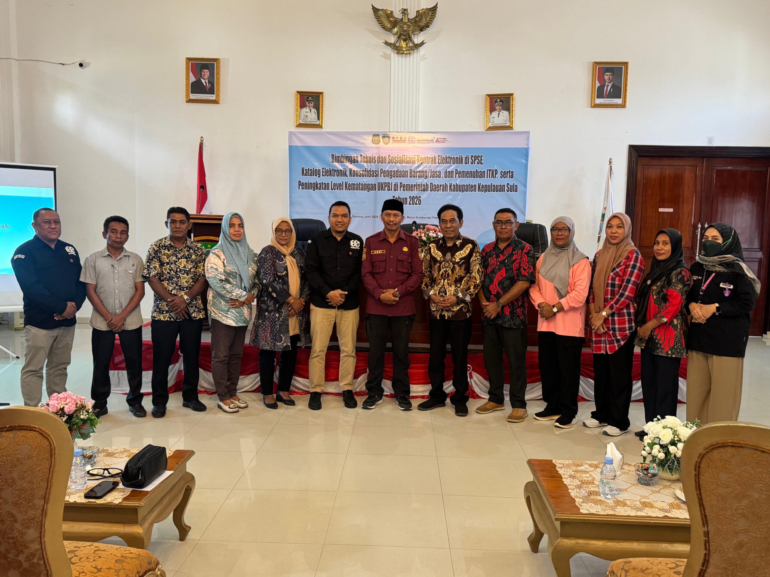 BPBJ Maluku Utara Perkuat Tata Kelola Pengadaan di Kepulauan Sula, Dorong Digitalisasi dan Profesionalisme Aparatur