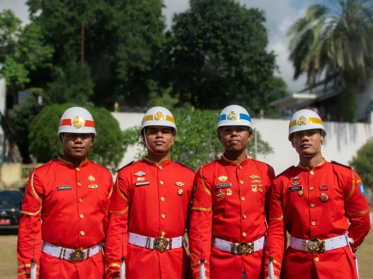 Dari Barisan Prajurit, TNI Ternate Maknai Kemerdekaan dengan Disiplin dan Pengabdian